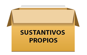 caja de sustativos propios